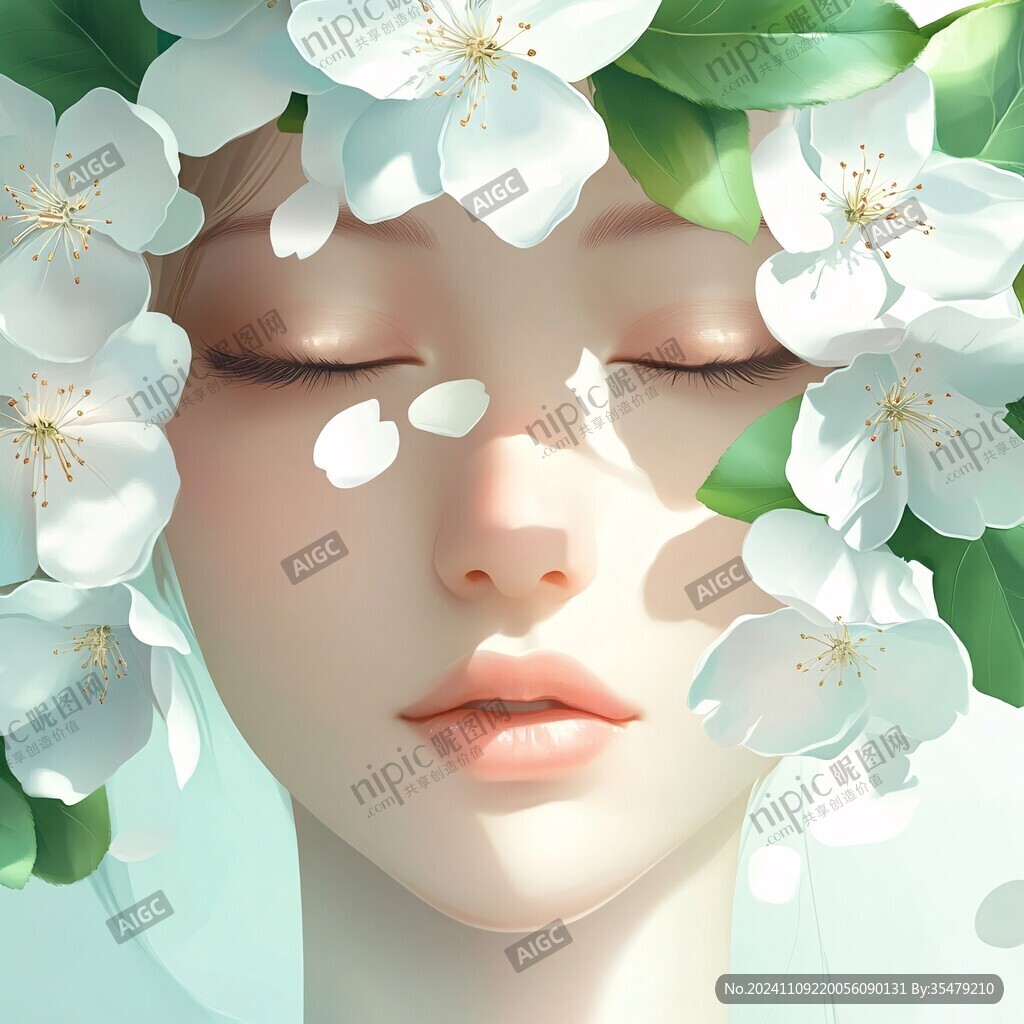 美容養(yǎng)顏插畫