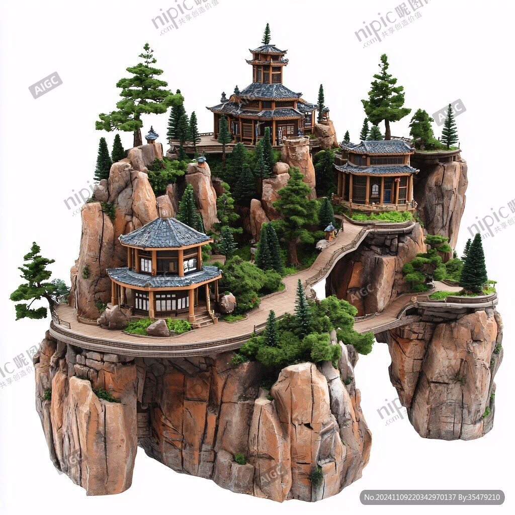 微景觀景觀設計素材