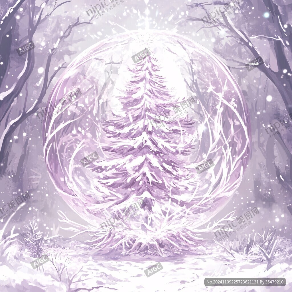 神秘夢(mèng)幻的大樹