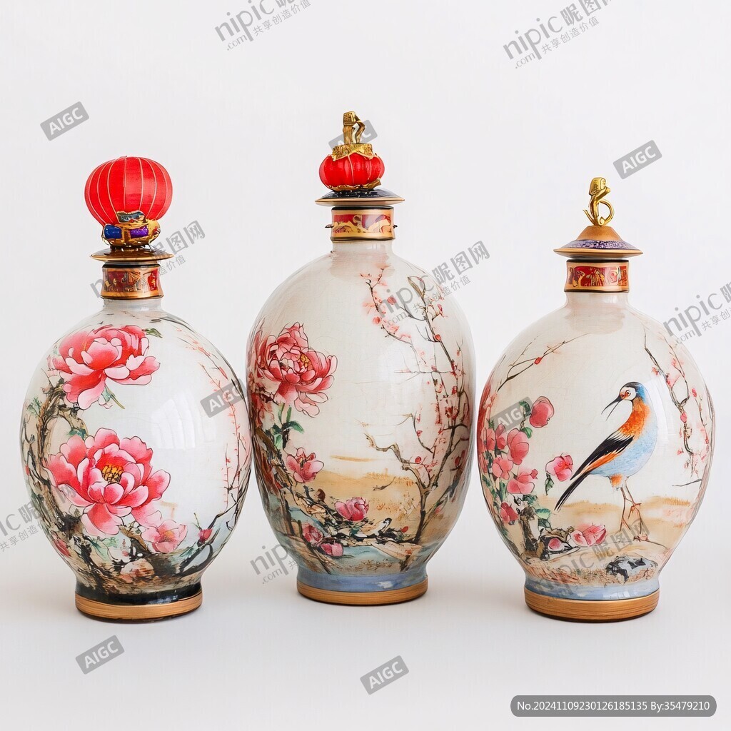 大壇酒瓶效果圖