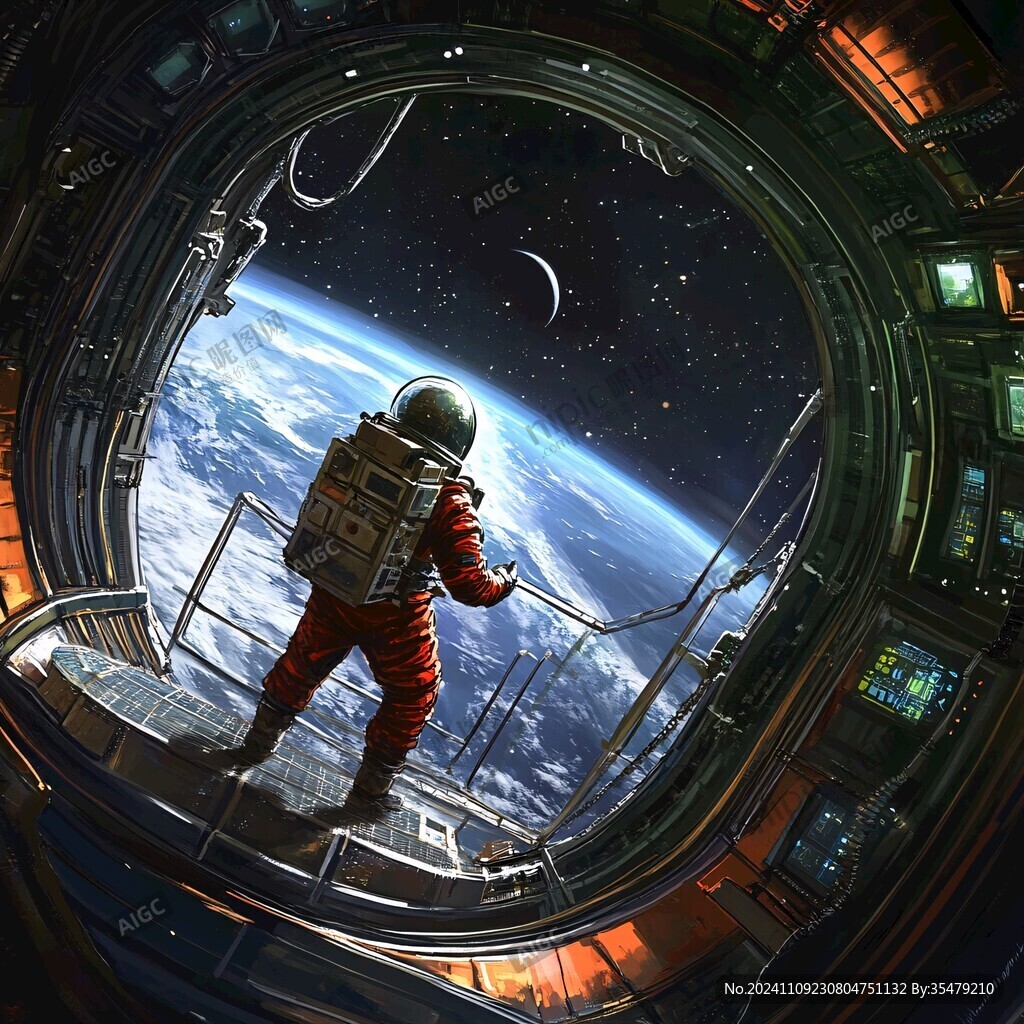 科幻題材插畫