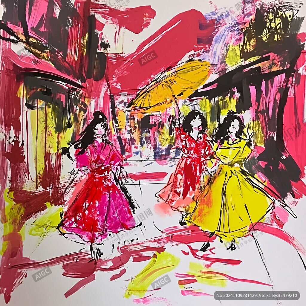 古街畫展