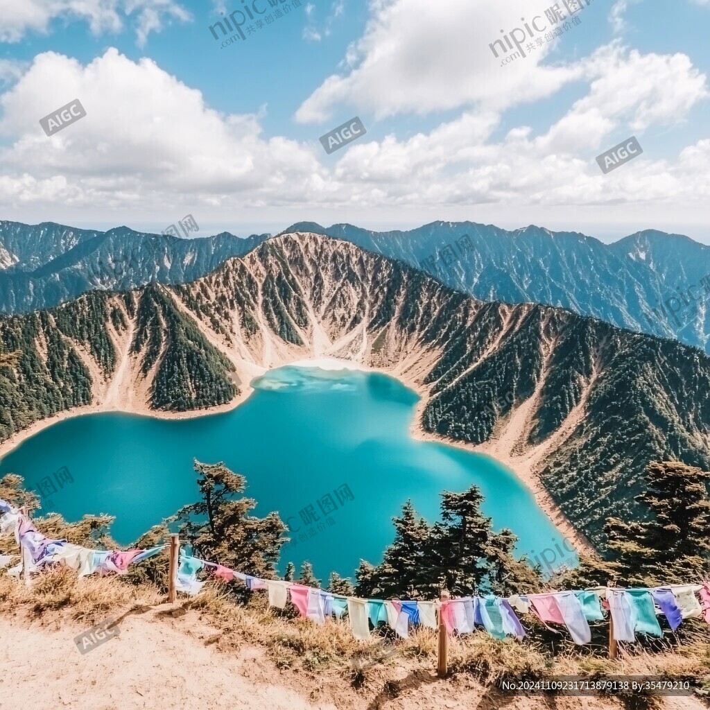 北坡天池