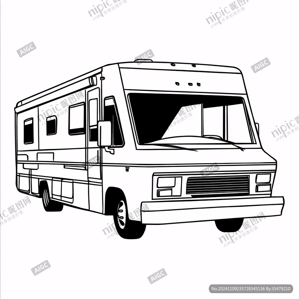 房車插圖