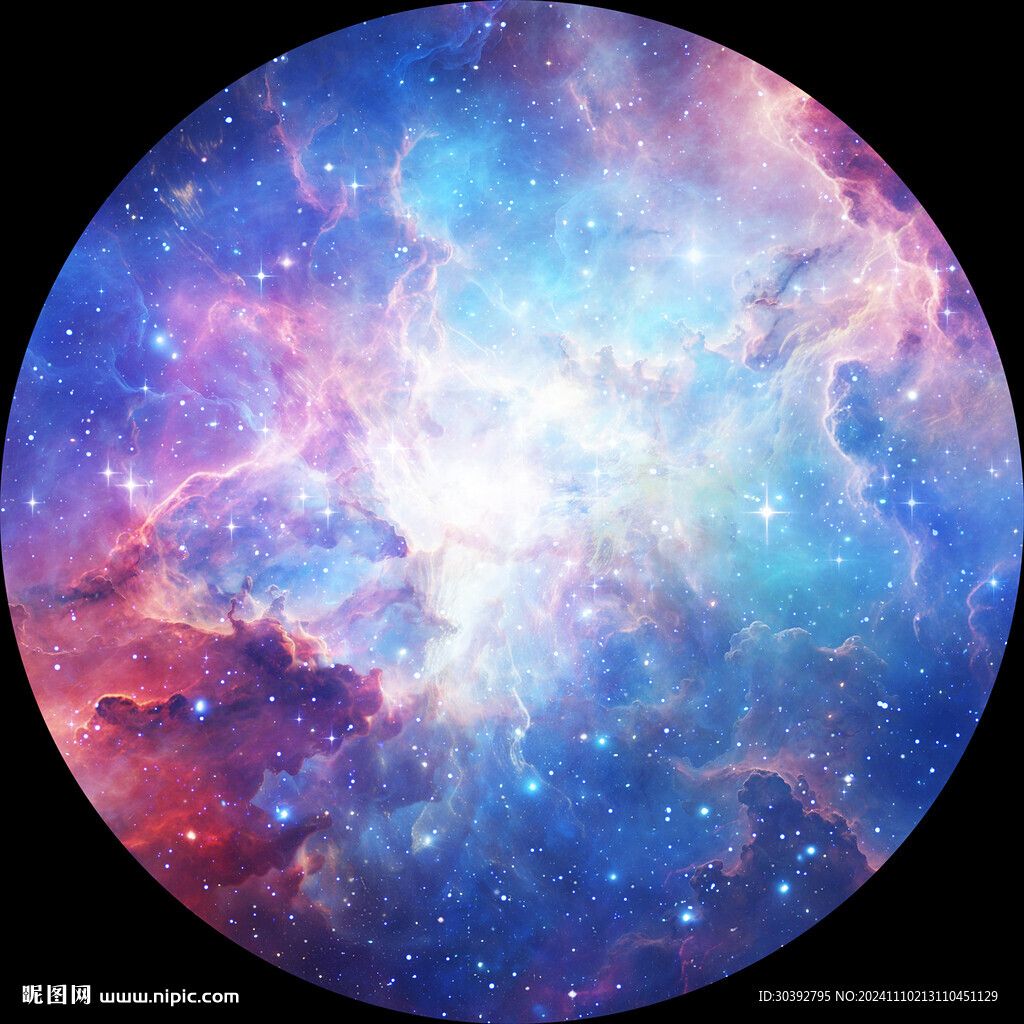 宇宙星空吊頂圖案