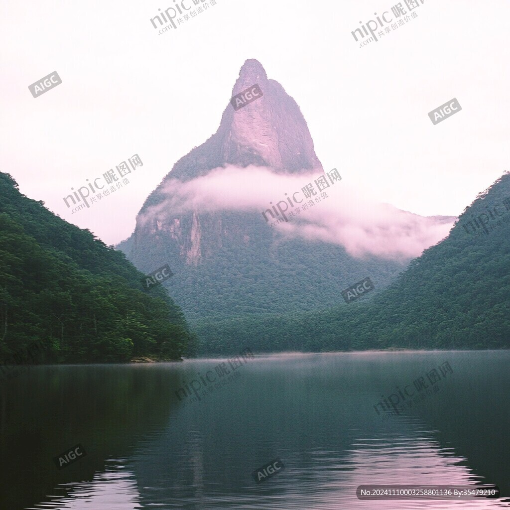 清江汛期風光