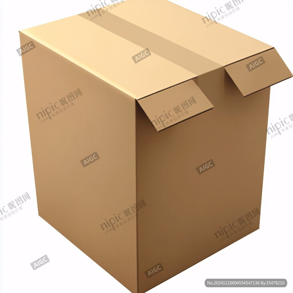 紙箱效果圖