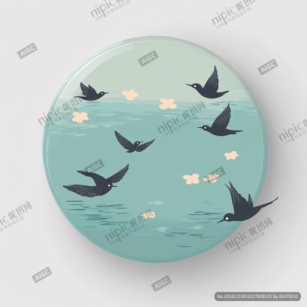 大雁蛋包裝插畫