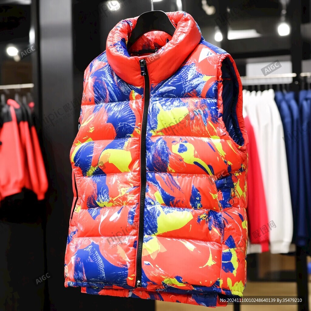 羽絨服樣板