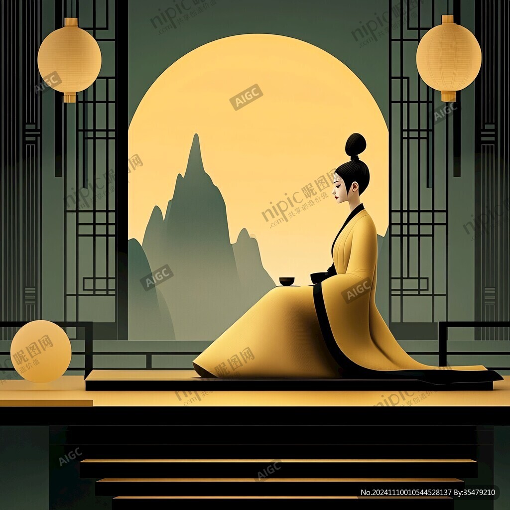 李白插畫