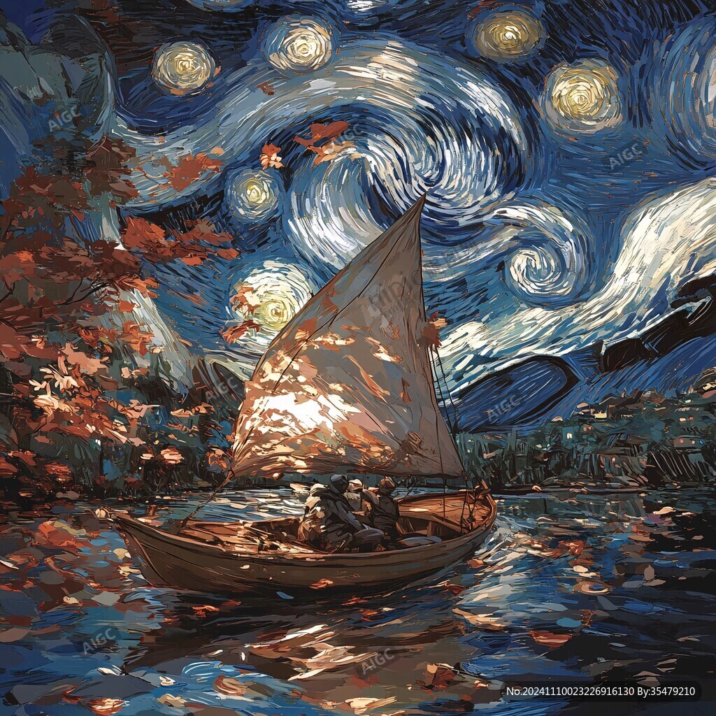 梵高星空畫風(fēng)