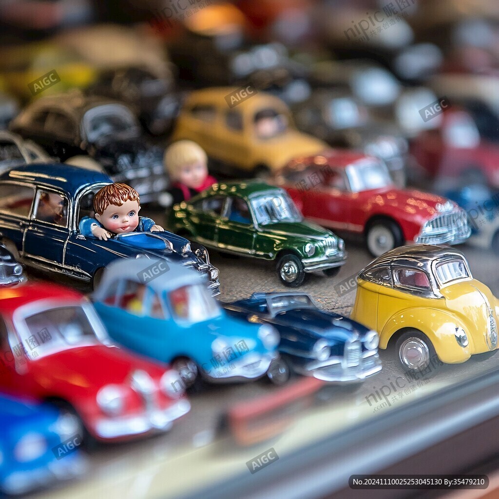 復古汽車裝飾品擺件