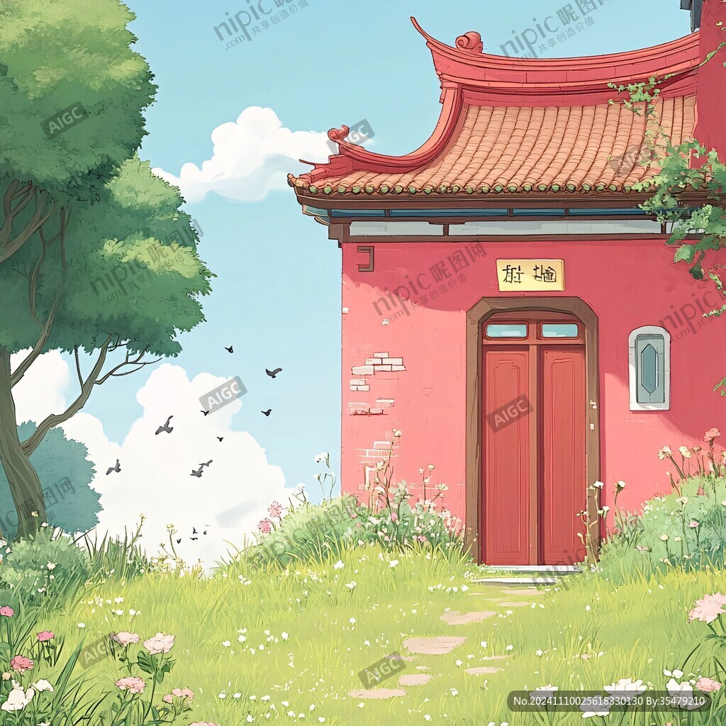 門樓插畫
