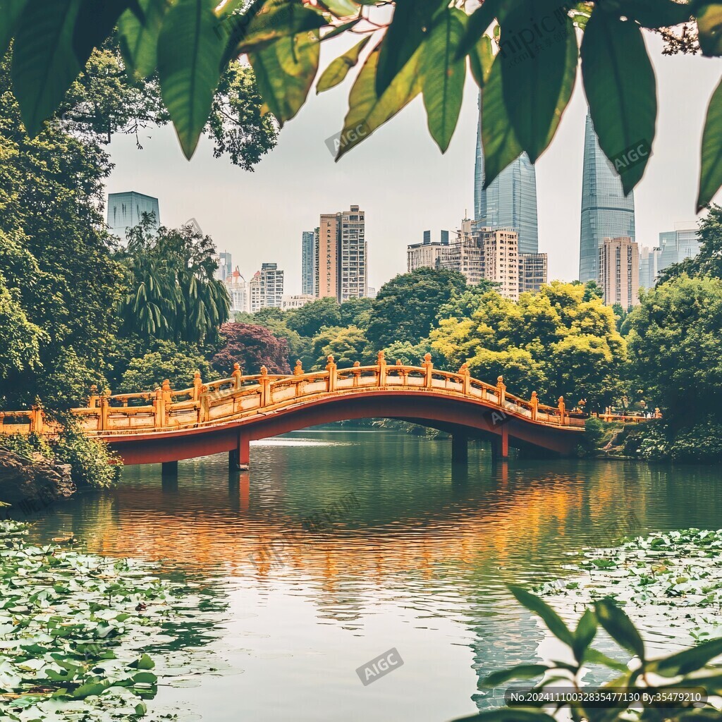 長風公園景觀