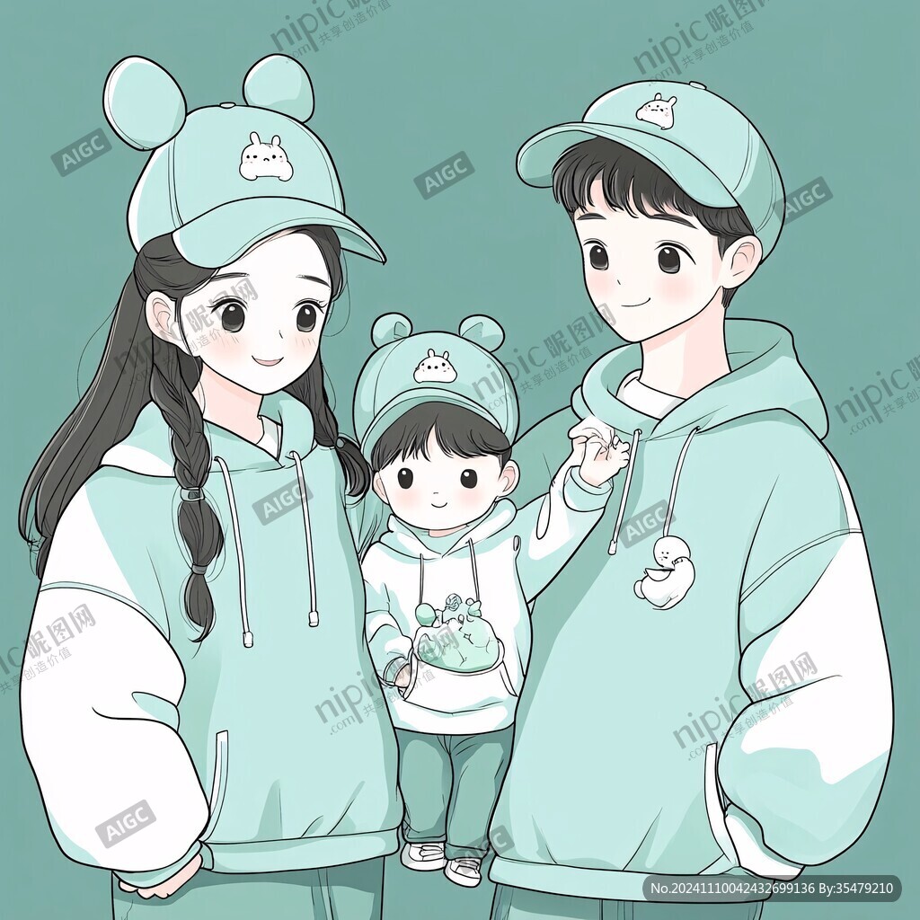 養娃插畫