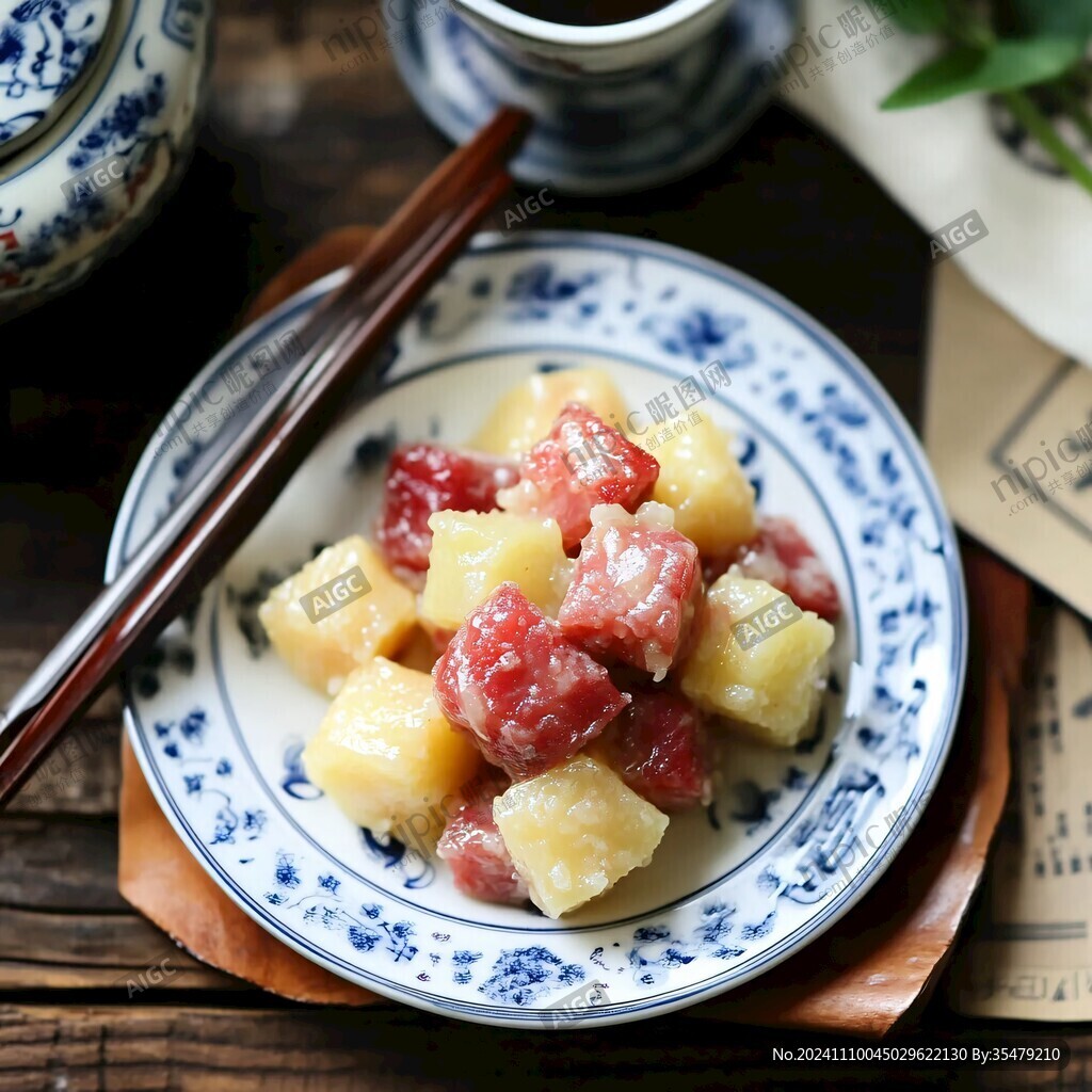 菠蘿拌蜜瓜