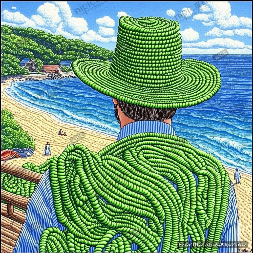立體像素畫