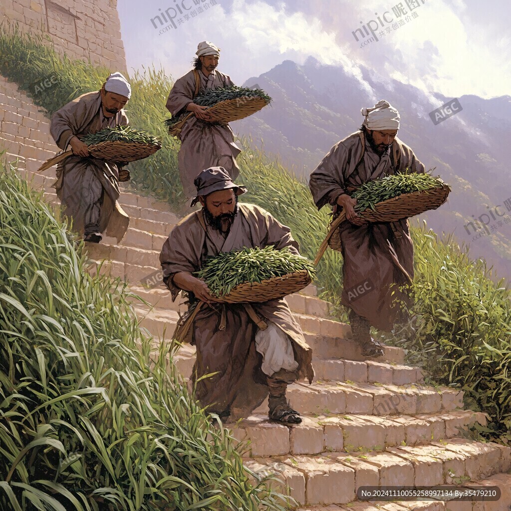 采茶裝飾畫