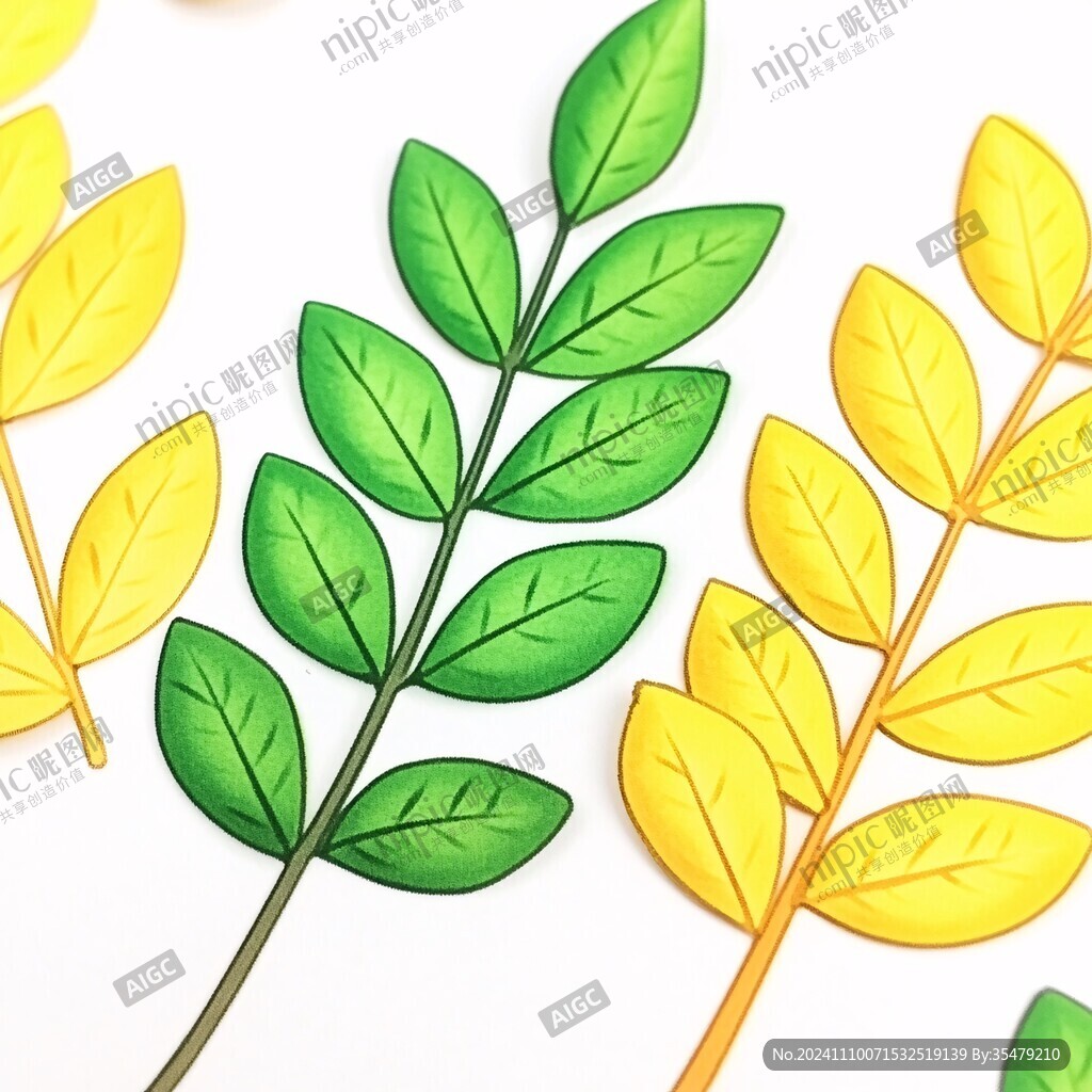 紙雕樹葉