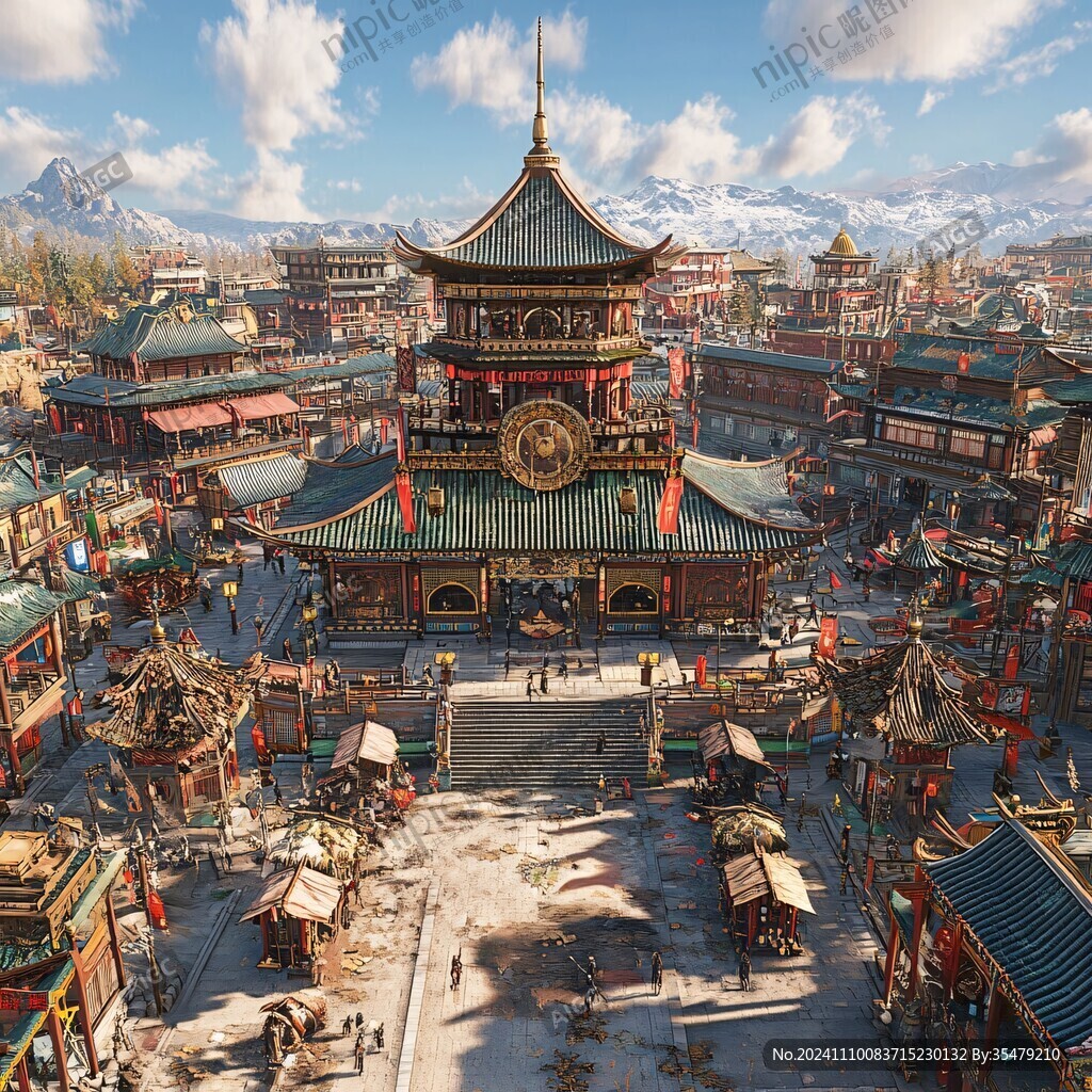 大唐盛世場(chǎng)景