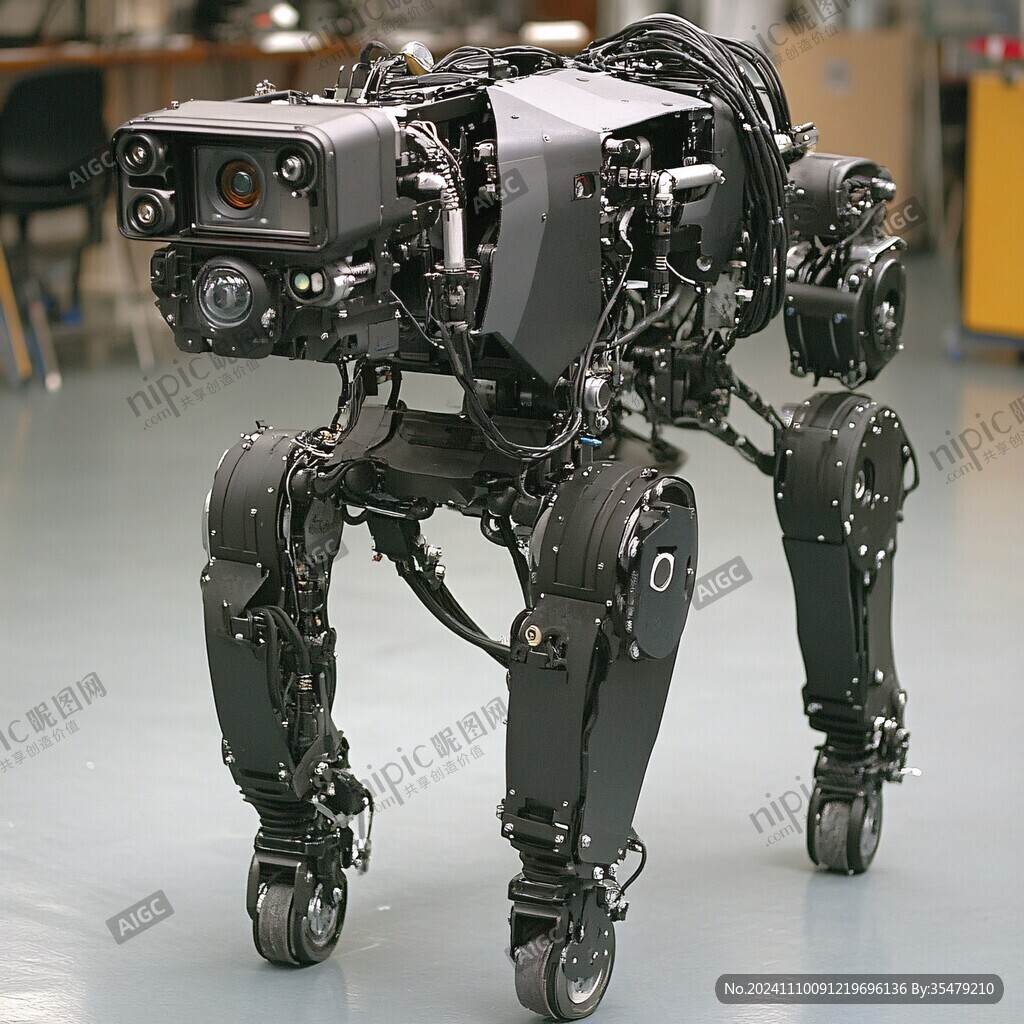 四足爬行機器人
