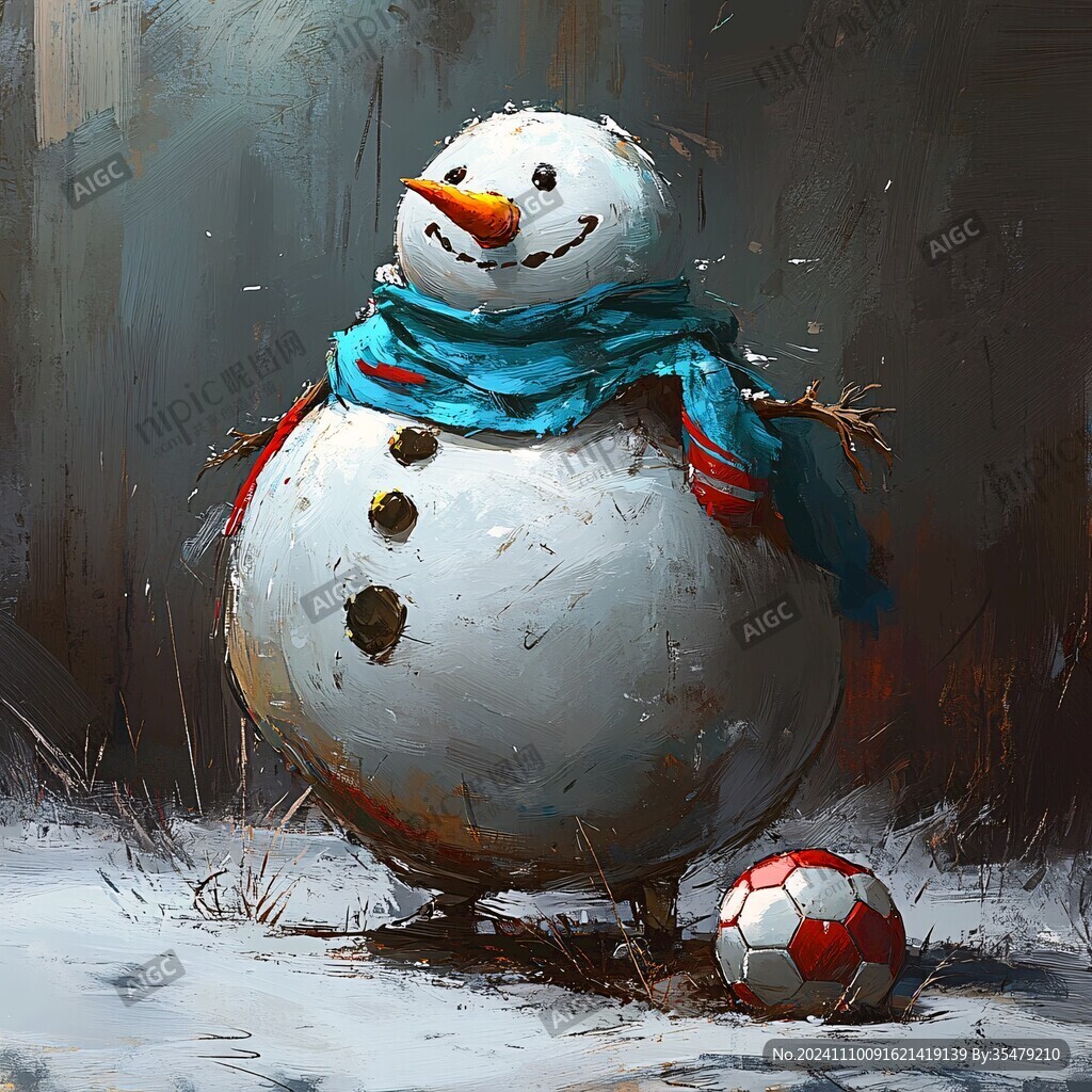 原創(chuàng)卡通雪人