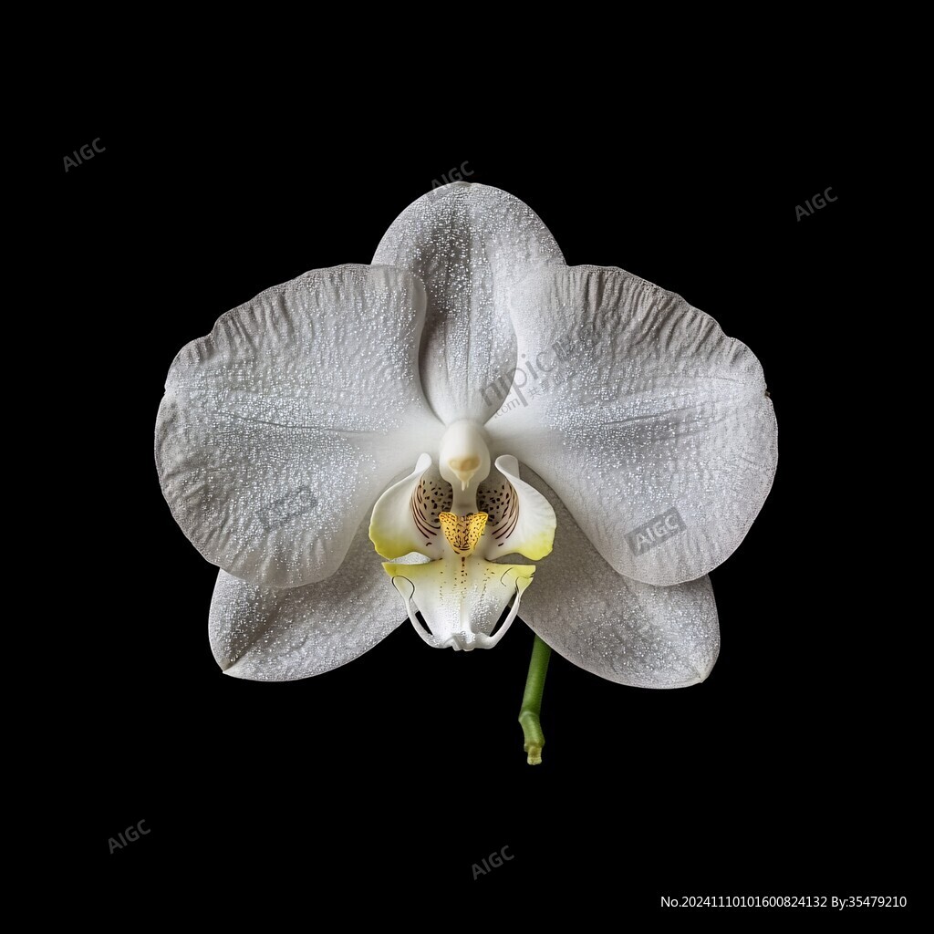 白色洋蘭蘭花