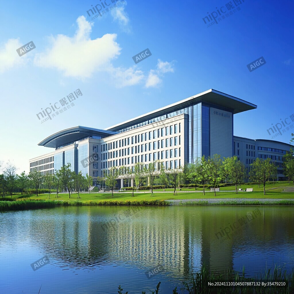 山科大公共教學樓素材