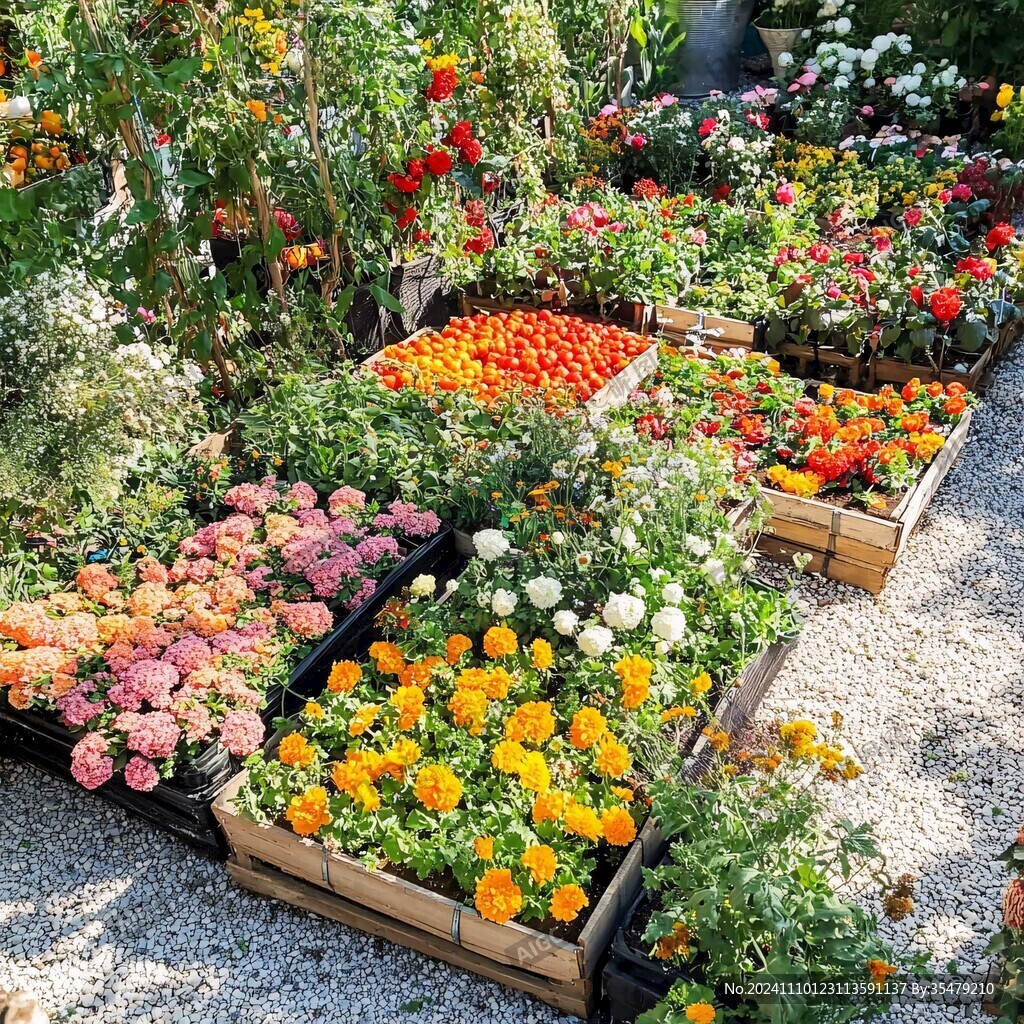 花卉種植園藝苗圃果園