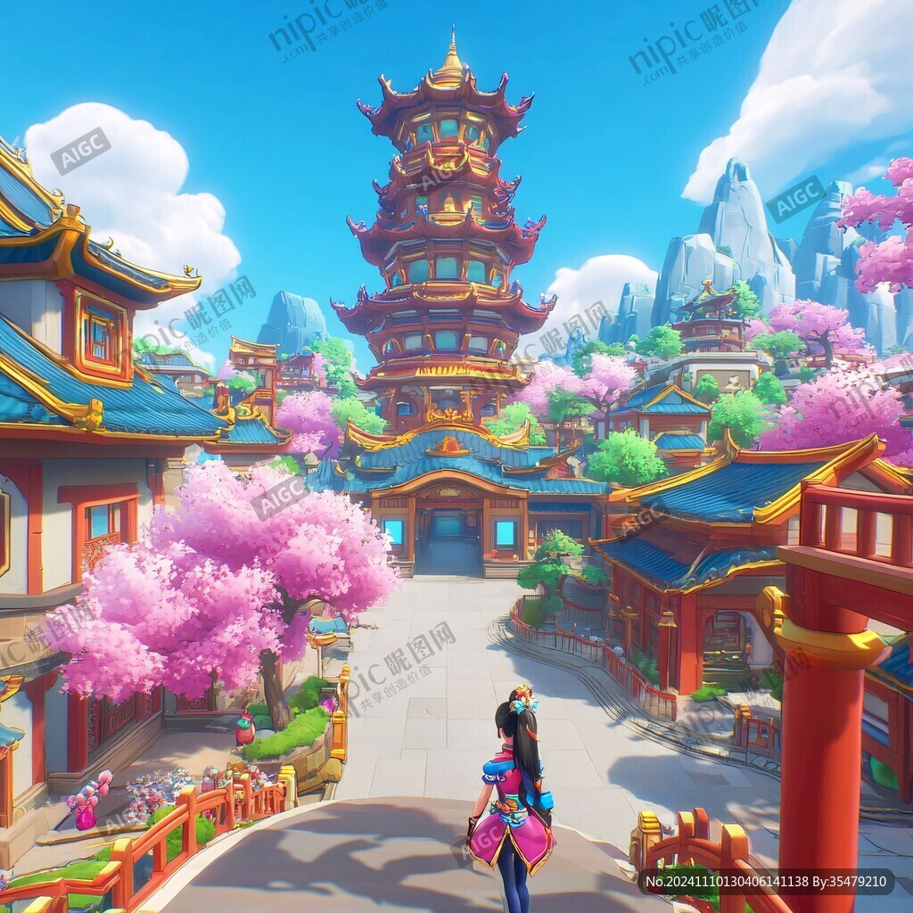 橫店插畫