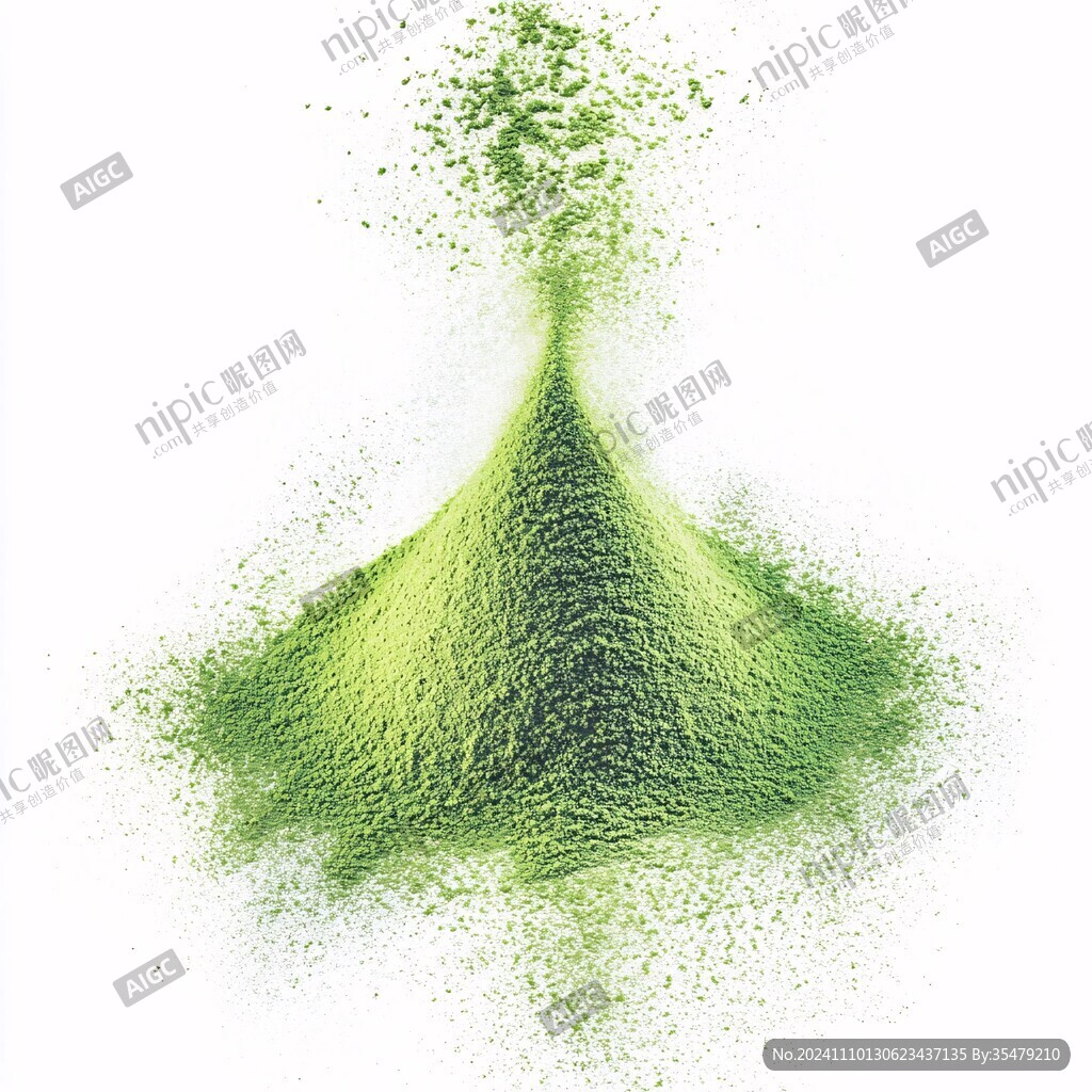 綠色立體特效效果