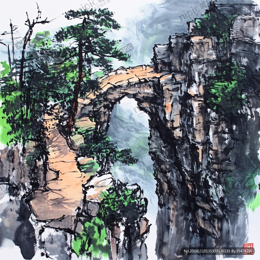 神麗峽寫(xiě)生