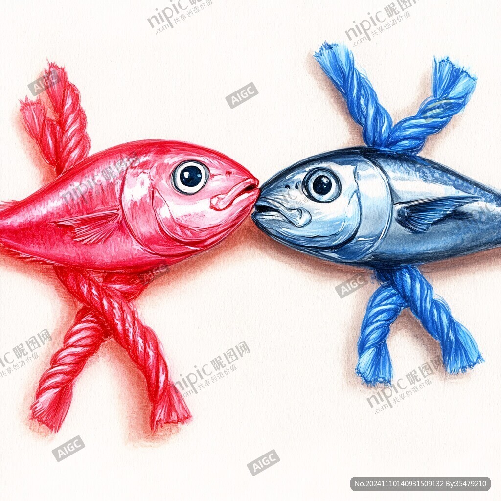 對魚工藝品