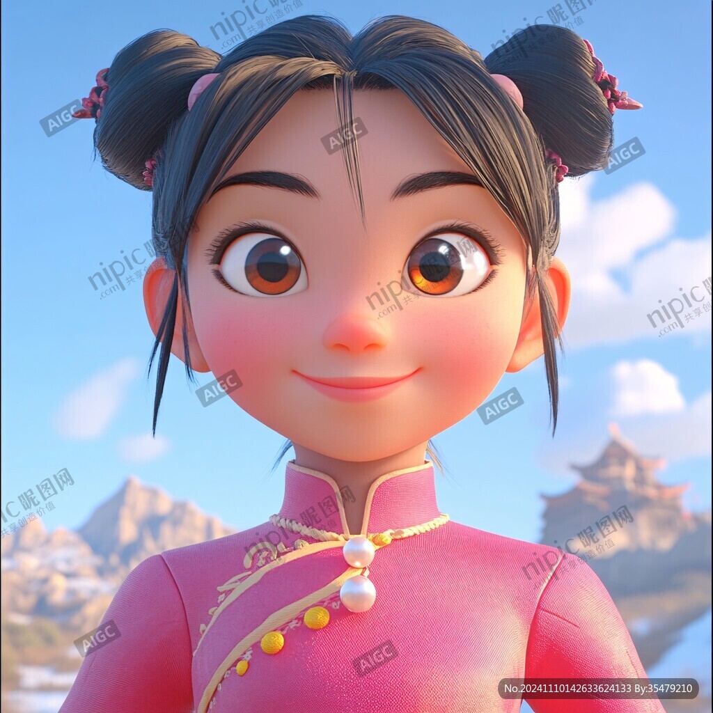 哪吒丸子頭