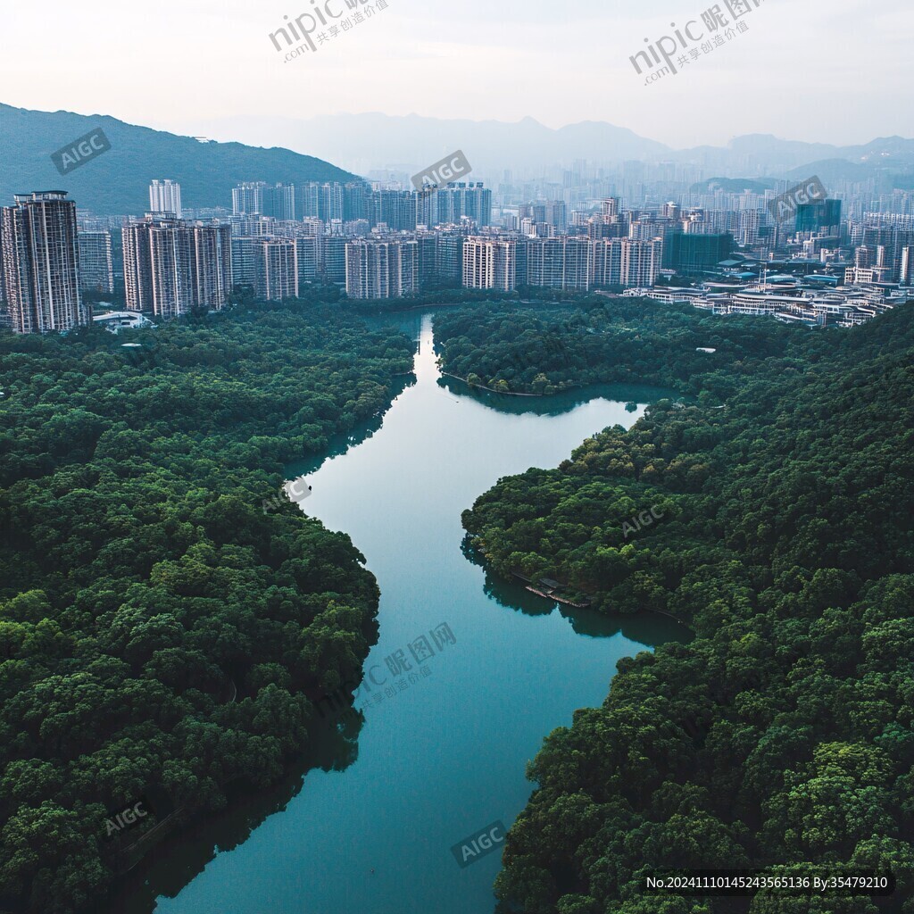 水塘碧潭