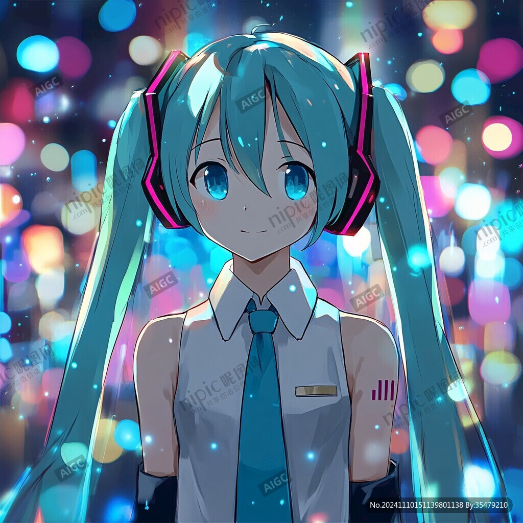 綠松石色頭發