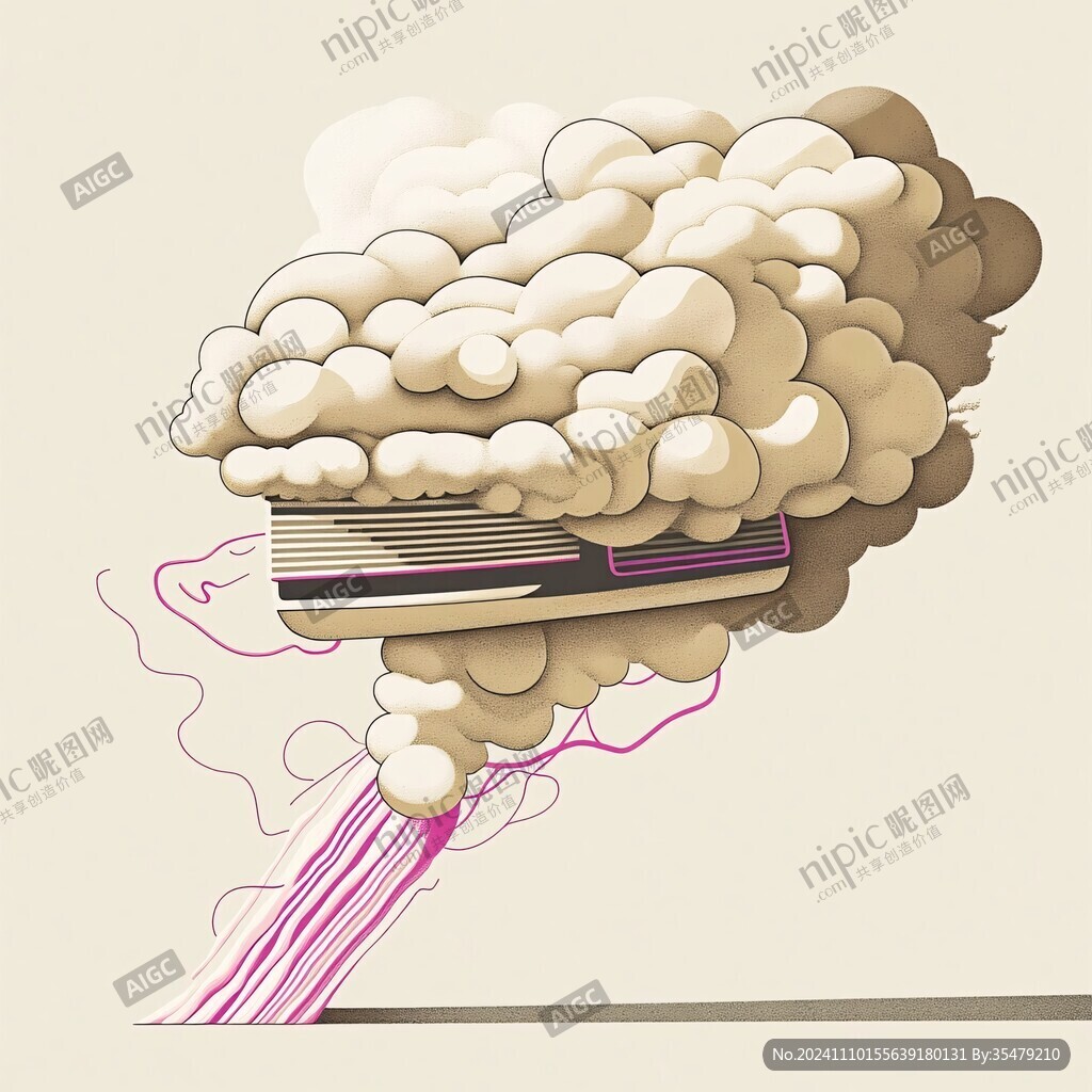 炸爆米花插畫