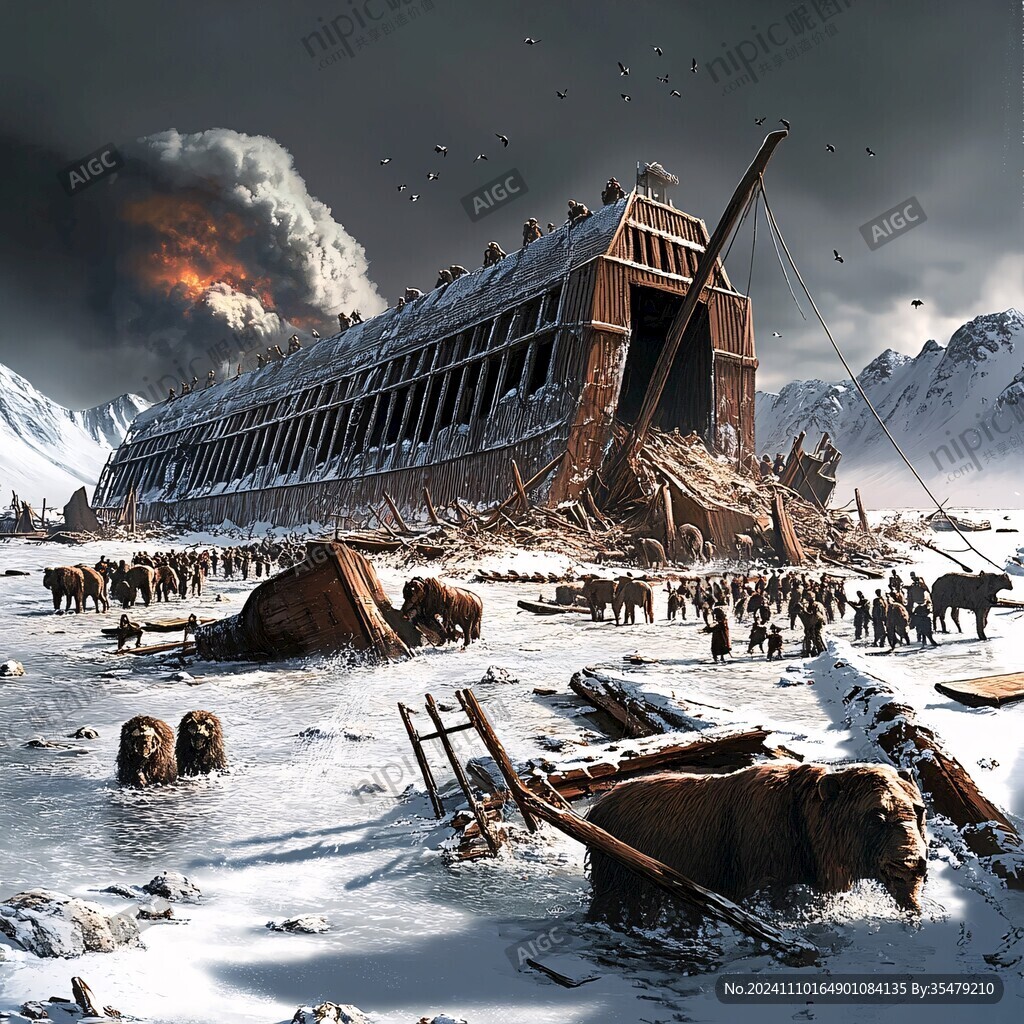 古代人類生存場景