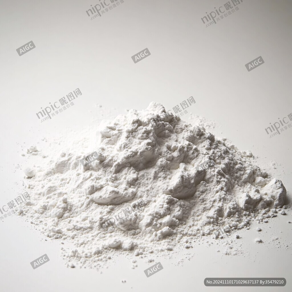 米黃色粉末