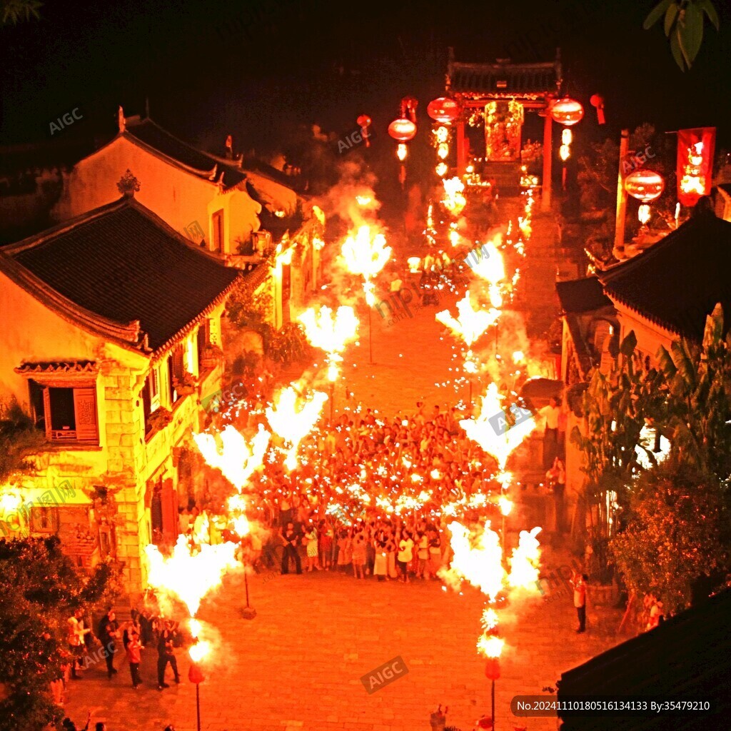 萬壽古寨篝火
