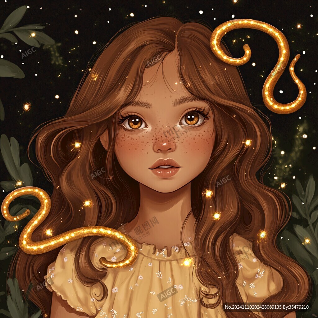 星座插畫