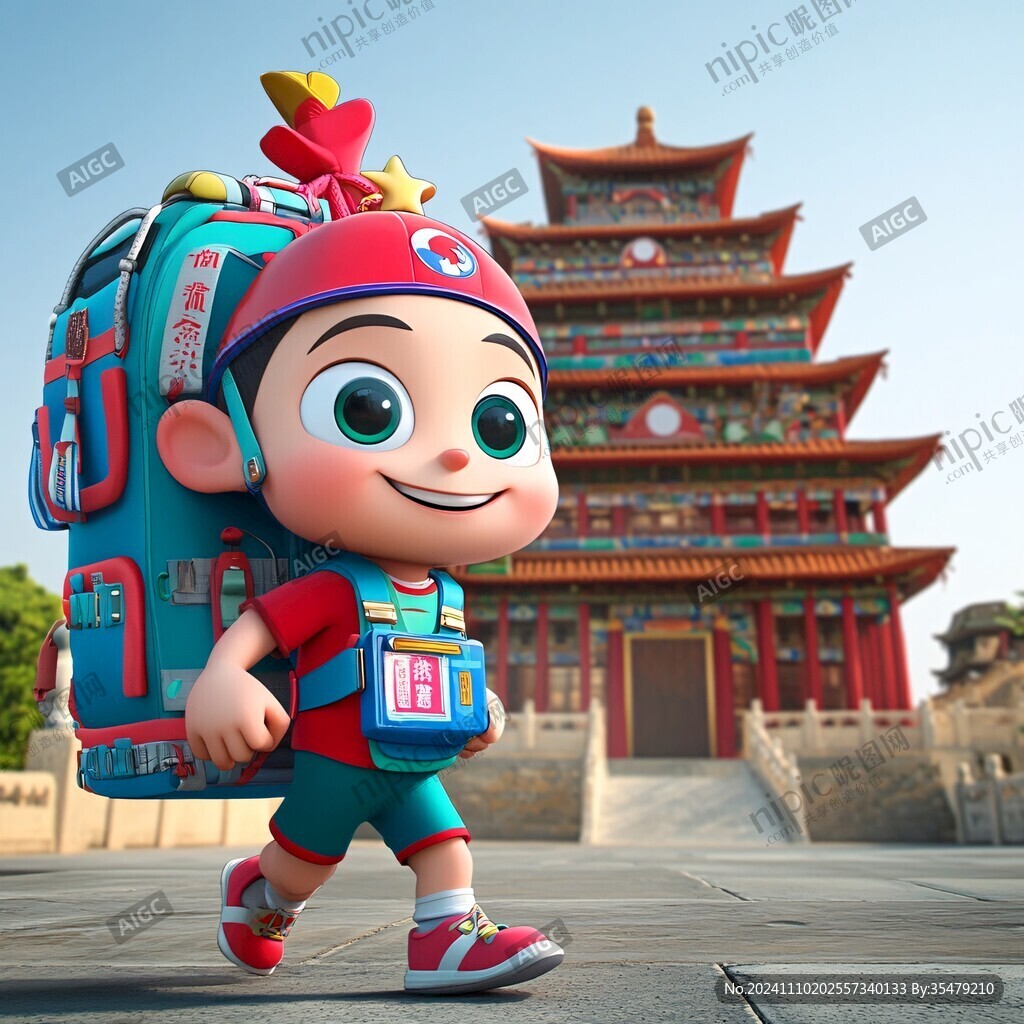 店小二吉祥物