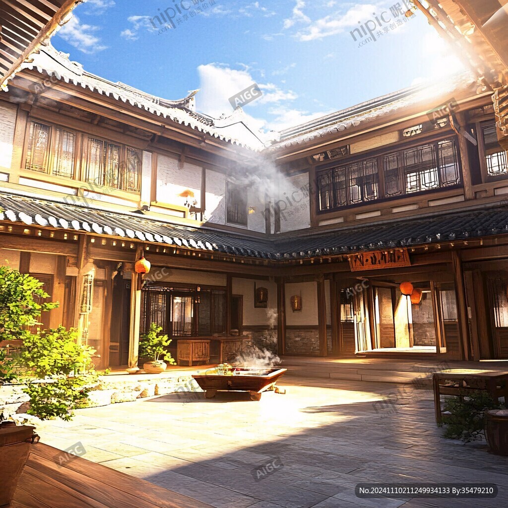 客棧場(chǎng)景還原