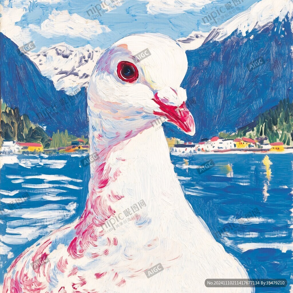 血鴨插畫