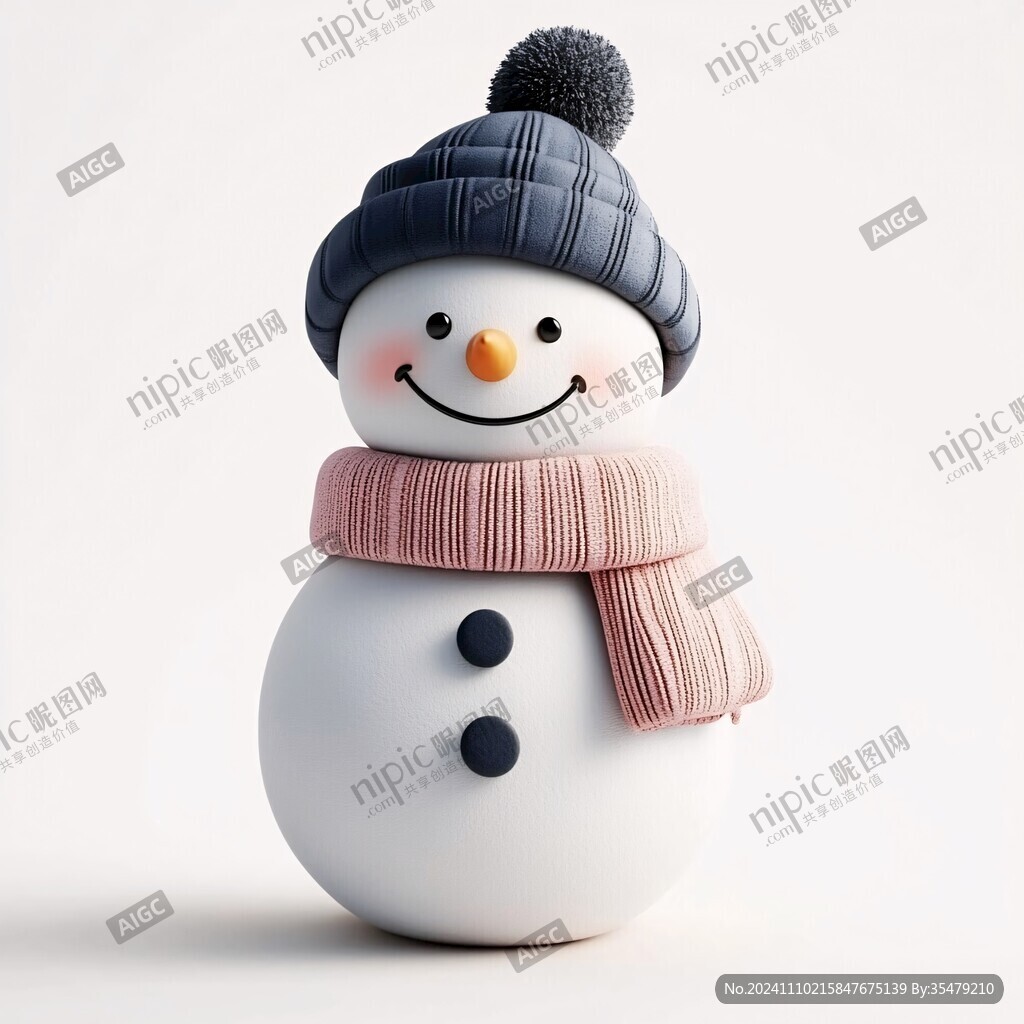 原創卡通雪人