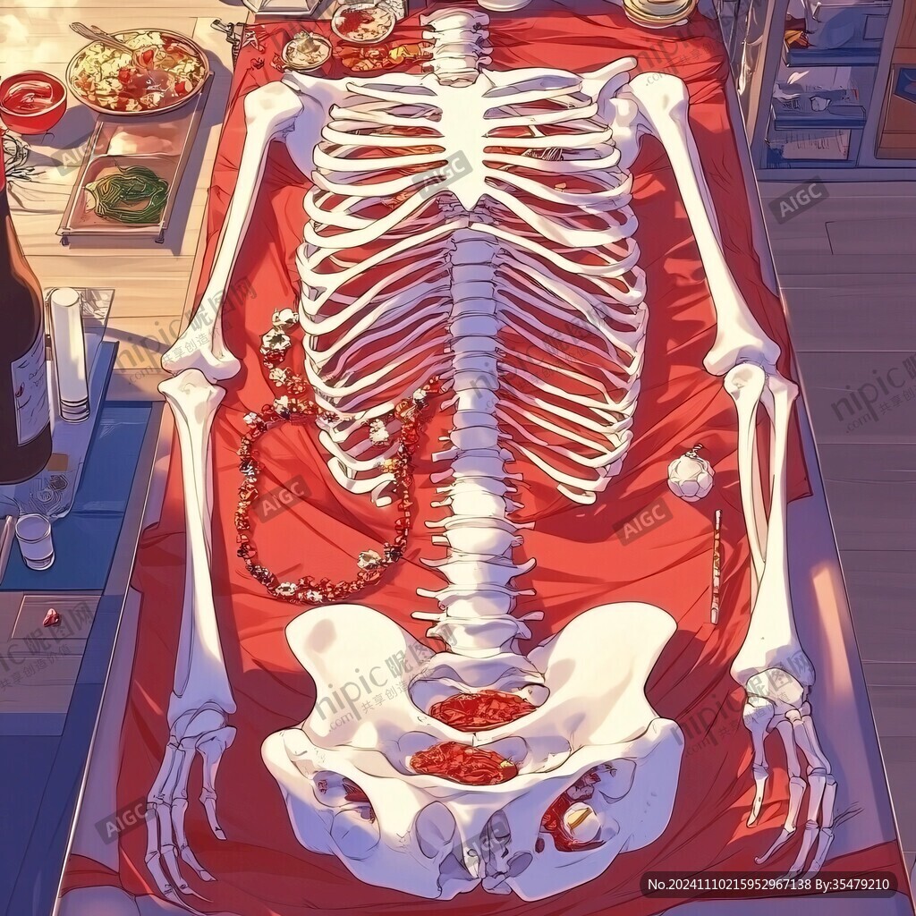 漫畫人物骨骼
