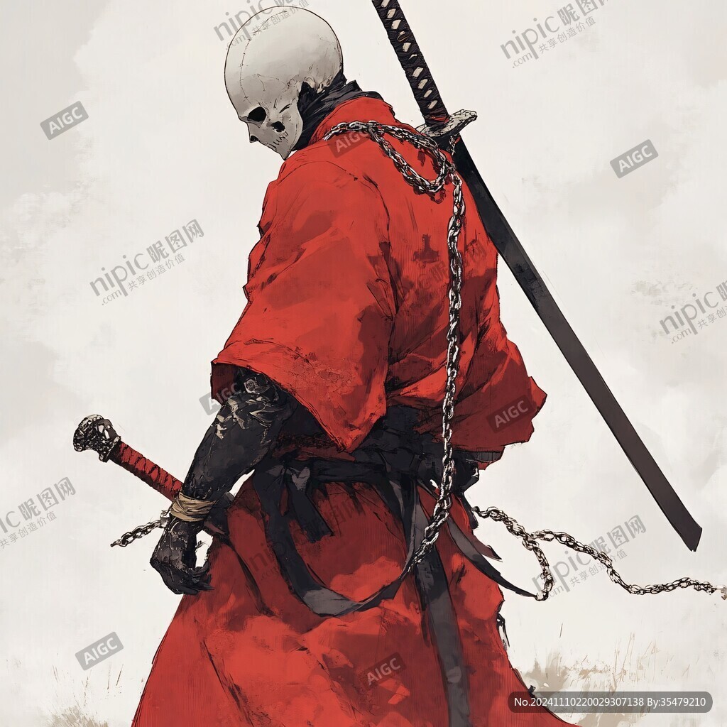 拄劍武士