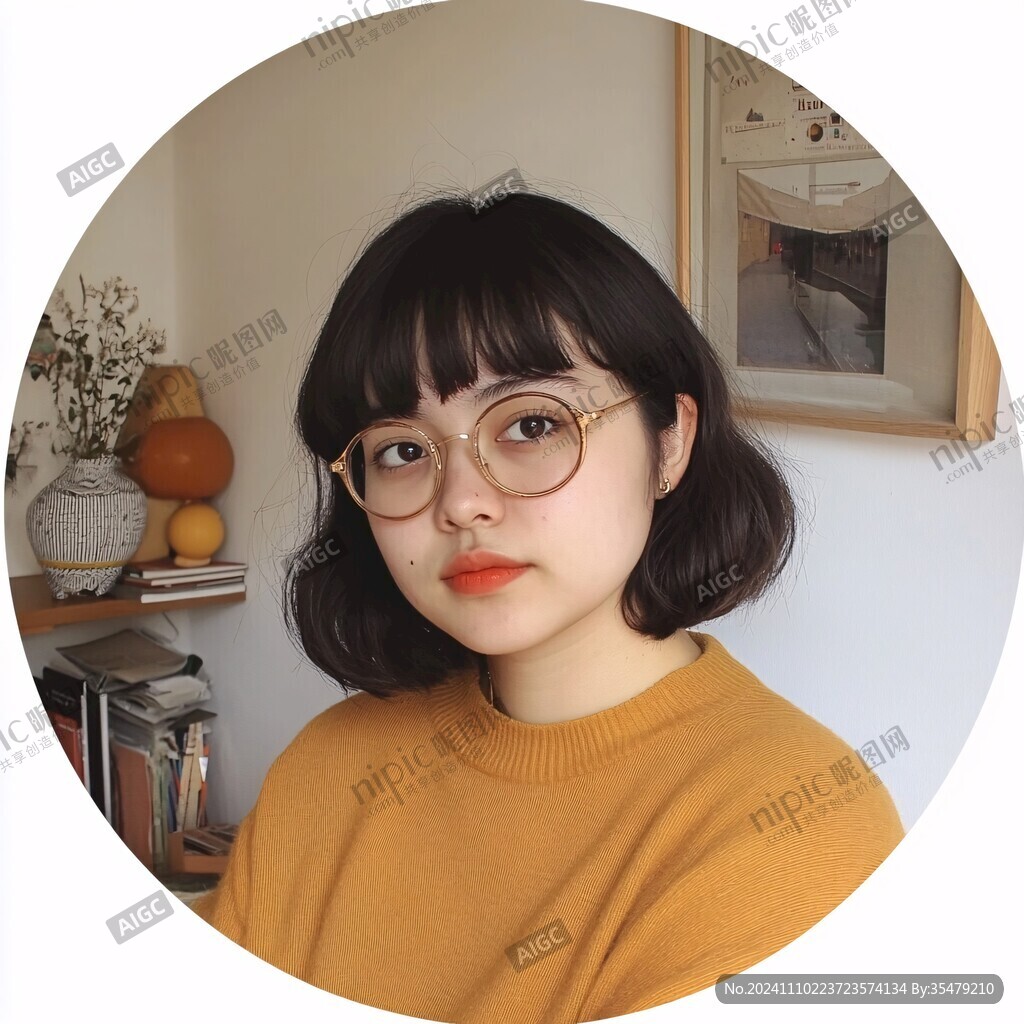 圓圓的眼鏡