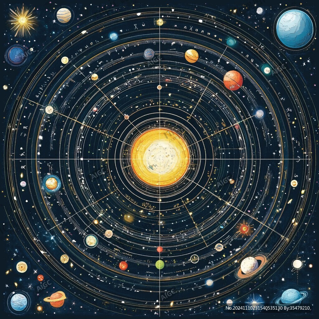 天文星象圖