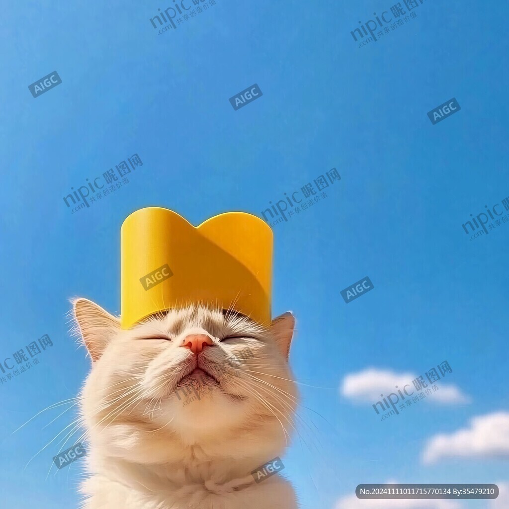 望天的貓咪